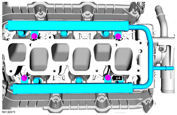 Ford Taurus. Engine