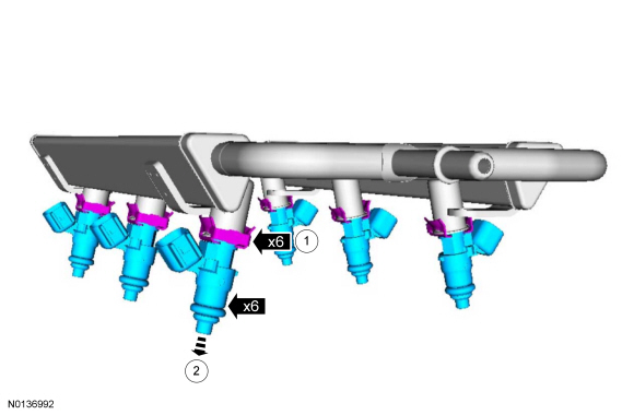 Ford Taurus. Engine