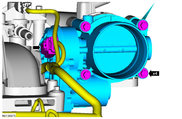 Ford Taurus. Engine