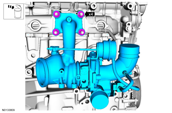 Ford Taurus. Engine