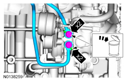 Ford Taurus. Engine