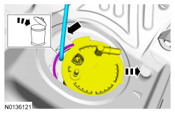 Ford Taurus. Fuel System