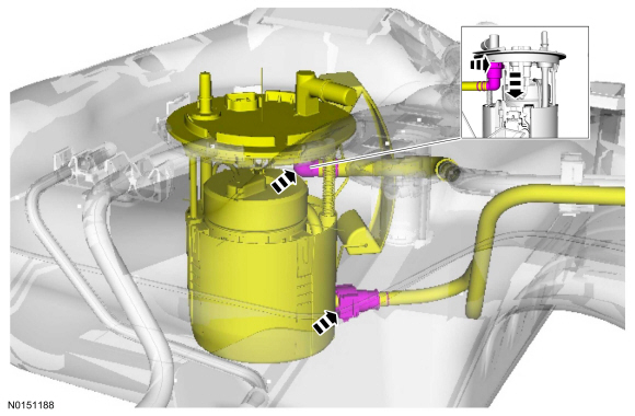 Ford Taurus. Fuel System