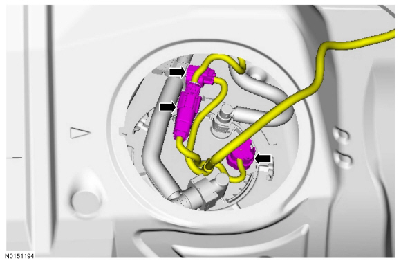 Ford Taurus. Fuel System