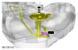 Ford Taurus. Fuel System