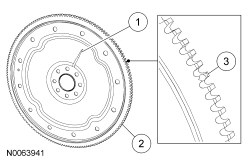 Ford Taurus. Engine