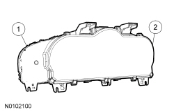 Ford Taurus. Instrumentation and Warning Systems