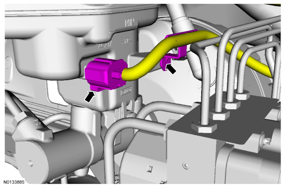 Ford Taurus. Brake System