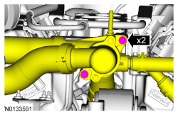 Ford Taurus. Engine