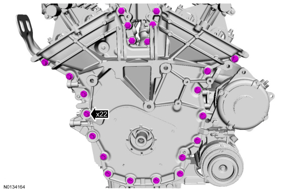 Ford Taurus. Engine