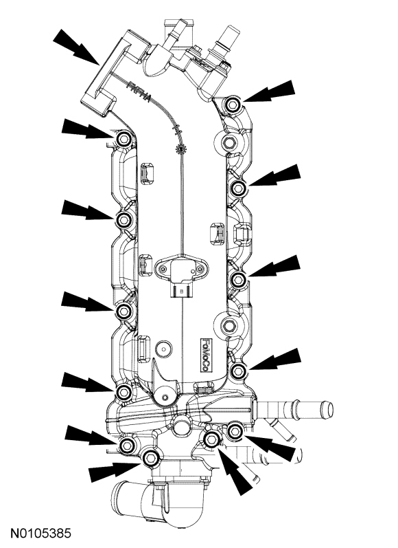 Ford Taurus. Engine