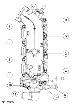 Ford Taurus. Engine