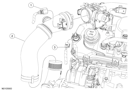 Ford Taurus. Engine