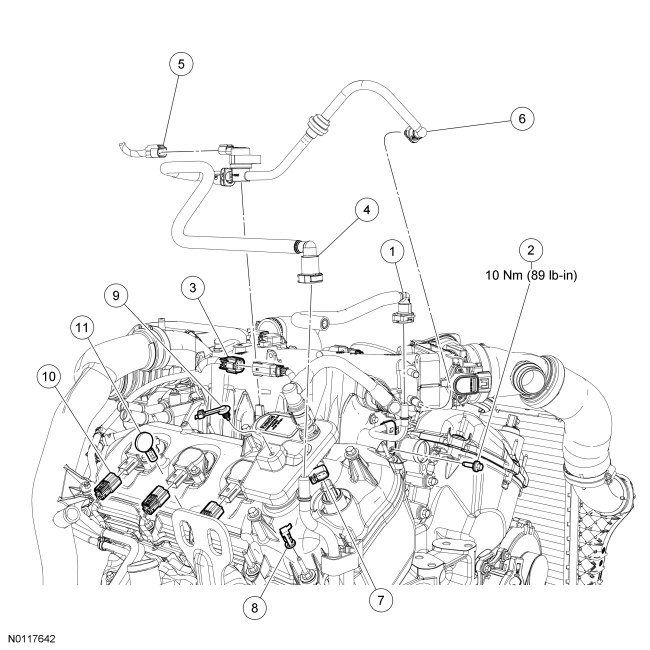 Ford Taurus. Engine