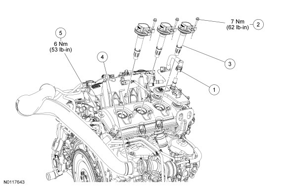 Ford Taurus. Engine