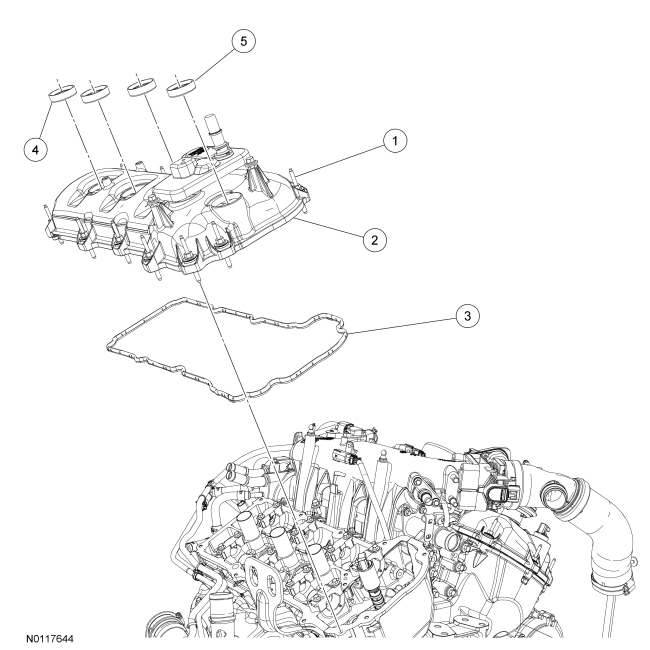 Ford Taurus. Engine