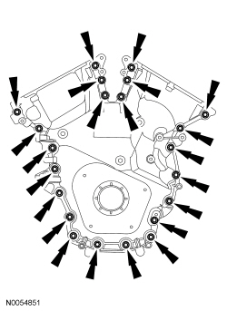 Ford Taurus. Engine