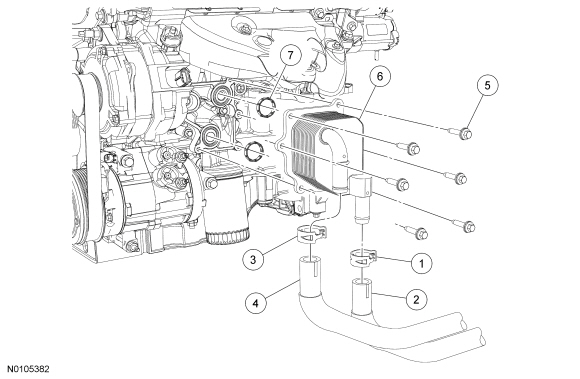 Ford Taurus. Engine