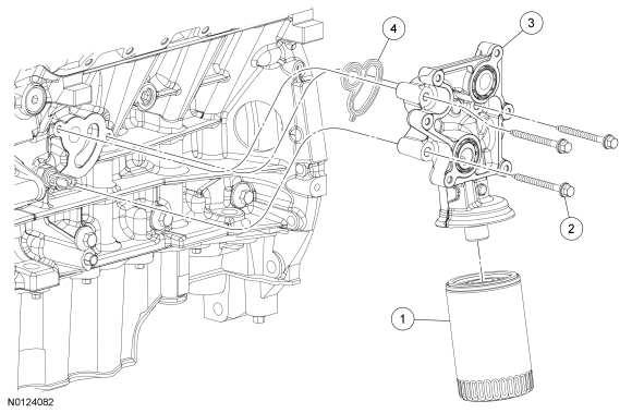 Ford Taurus. Engine