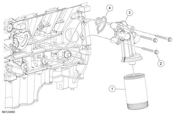 Ford Taurus. Engine