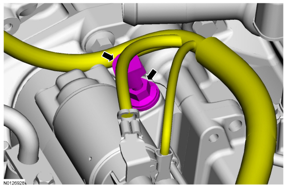 Ford Taurus. Engine