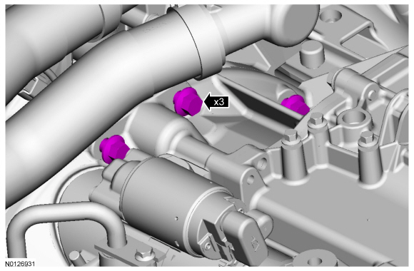 Ford Taurus. Engine