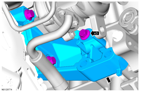 Ford Taurus. Engine