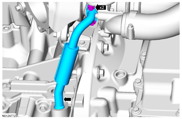 Ford Taurus. Engine