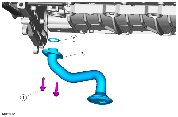 Ford Taurus. Engine