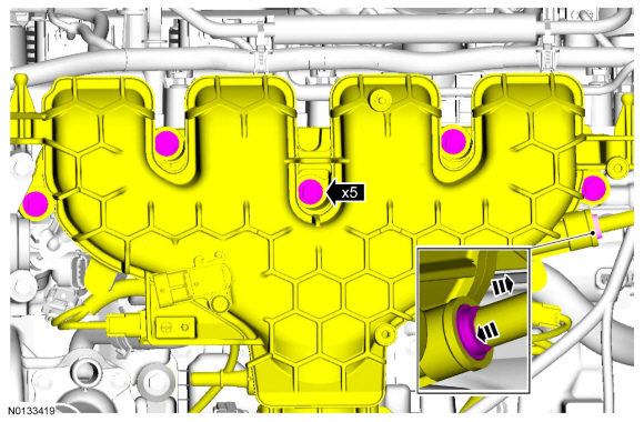 Ford Taurus. Engine