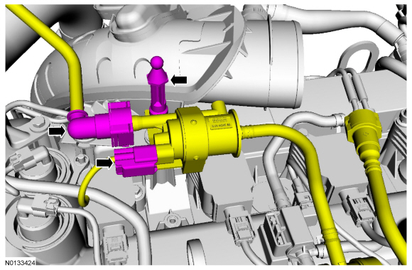 Ford Taurus. Engine