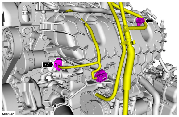 Ford Taurus. Engine