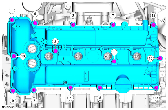 Ford Taurus. Engine