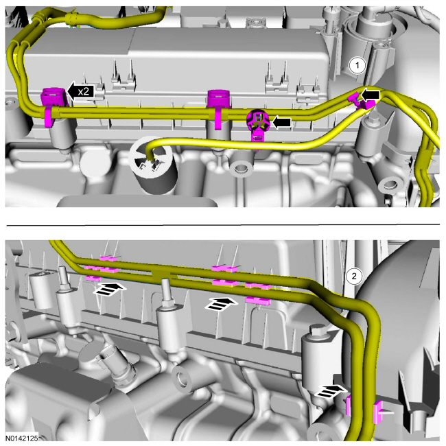 Ford Taurus. Engine