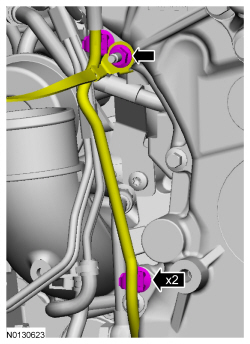 Ford Taurus. Engine