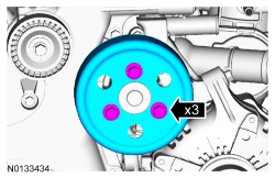 Ford Taurus. Engine