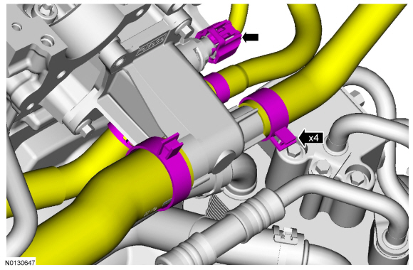 Ford Taurus. Engine