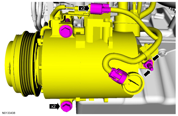 Ford Taurus. Engine