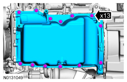 Ford Taurus. Engine