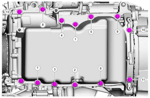 Ford Taurus. Engine