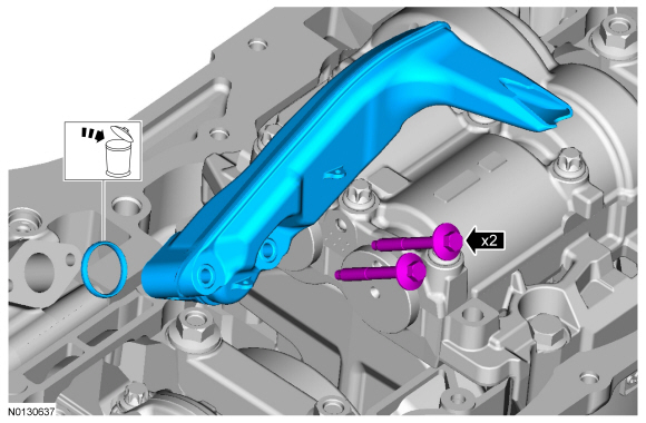 Ford Taurus. Engine