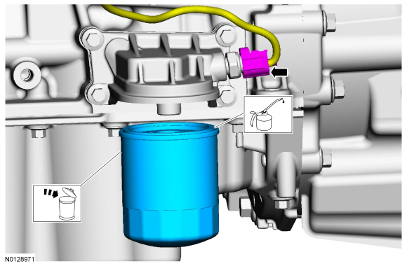 Ford Taurus. Engine