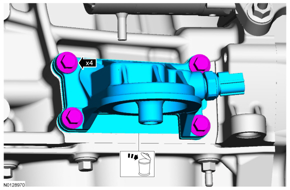 Ford Taurus. Engine