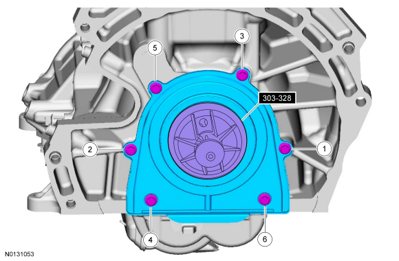 Ford Taurus. Engine