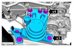 Ford Taurus. Engine