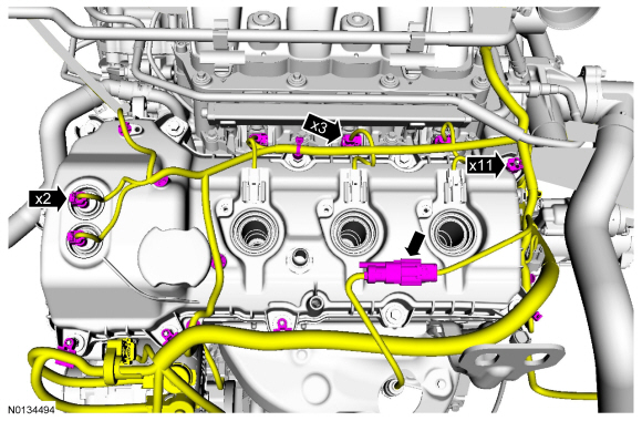 Ford Taurus. Engine