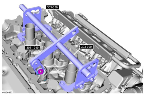 Ford Taurus. Engine