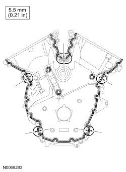 Ford Taurus. Engine