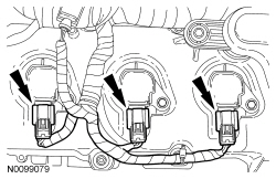 Ford Taurus. Engine