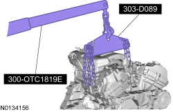 Ford Taurus. Engine